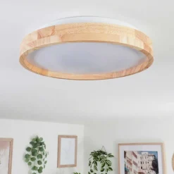 Plafonnier Sofo Led Blanc, 1 Lumiere