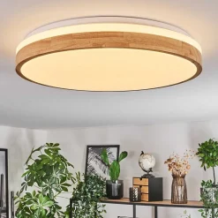 Plafonnier Sofo Led Blanc, 1 Lumiere, Telecommandes