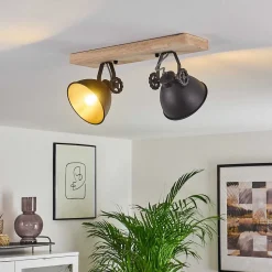 Plafonnier Svanfolk Bois Clair, 2 Lumieres