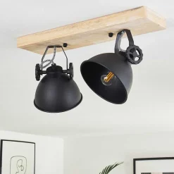 Plafonnier Svanfolk Bois Clair, 2 Lumieres