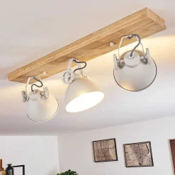 Plafonnier Svanfolk Brun, Blanc, 3 Lumieres