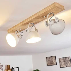 Plafonnier Svanfolk Brun, Blanc, 3 Lumieres