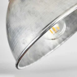 Plafonnier Svanfolk Brun, Noir, Zingue, 3 Lumieres