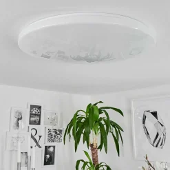 Plafonnier Sweet Led Blanc, 1 Lumiere, Telecommandes