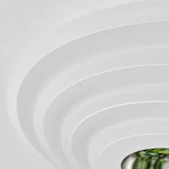 Plafonnier Takok Led Blanc, 1 Lumiere, Telecommandes