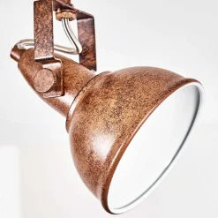 Plafonnier Tina Rouille, 4 Lumieres