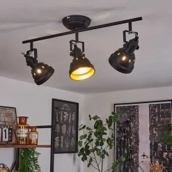 Plafonnier Tita Noir, 3 Lumieres