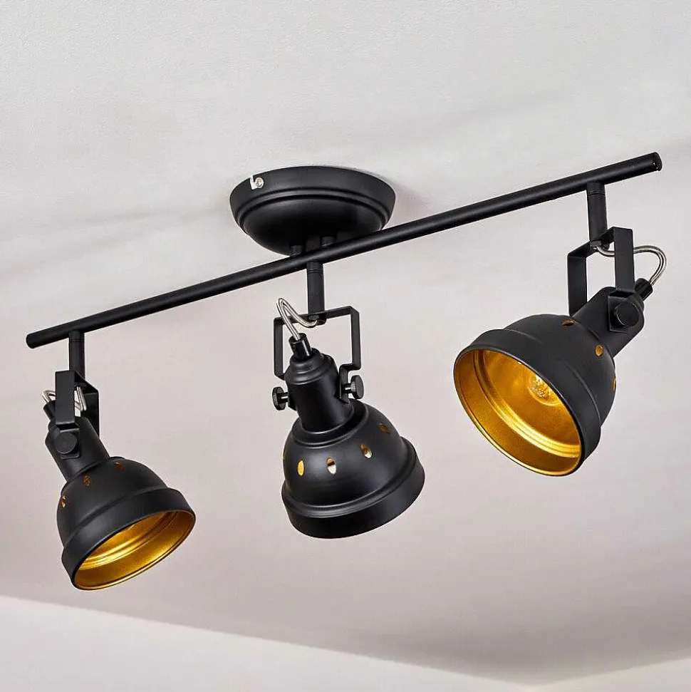 Plafonnier Tita Noir, 3 Lumieres