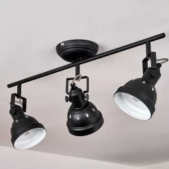 Plafonnier Tita Noir, 3 Lumieres