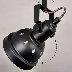 Plafonnier Tita Noir, 3 Lumieres