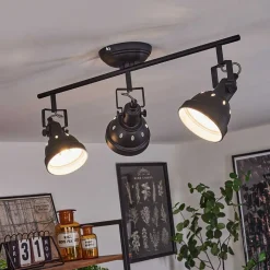 Plafonnier Tita Noir, 3 Lumieres