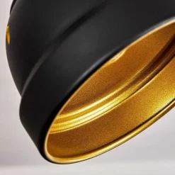 Plafonnier Tita Noir, 2 Lumieres