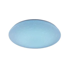 Plafonnier Trio Leuchten Wiz Nalida Led Blanc, 1 Lumiere, Telecommandes, Changeur De Couleurs