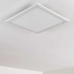 Plafonnier Voisines Led Blanc, 1 Lumiere, Telecommandes, Changeur De Couleurs