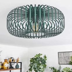 Plafonnier Wemude Vert, 1 Lumiere