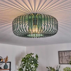 Plafonnier Wemude Vert, 1 Lumiere