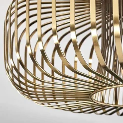 Plafonnier Wemude Vieux Laiton, 1 Lumiere