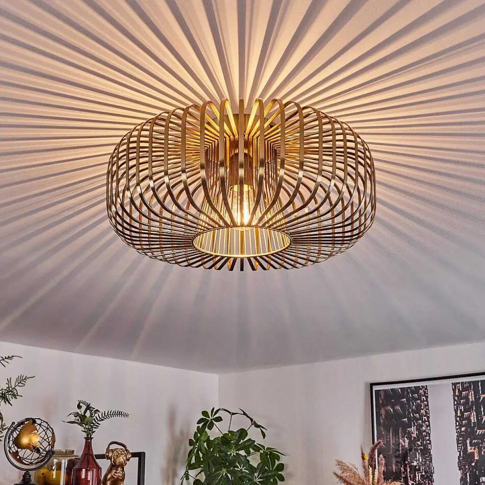 Plafonnier Wemude Vieux Laiton, 1 Lumiere