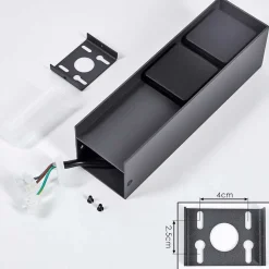 Prises Électriques D\\'Exterieur Reigolil Anthracite, Noir