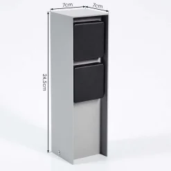 Prises Électriques D\\'Exterieur Reigolil Gris, Noir