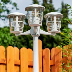 Reverbere Lalwori Blanc, 3 Lumieres