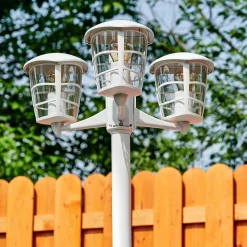 Reverbere Lalwori Blanc, 3 Lumieres