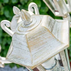 Reverbere Natal Or, Blanc, 3 Lumieres