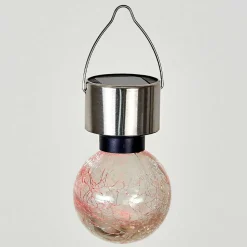 Set De Lampes Solaires Falco Led Argente, 1 Lumiere