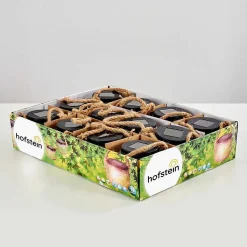 Set De Lampes Solaires Maastricht Led Noir, 1 Lumiere