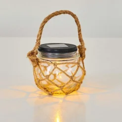 Set De Lampes Solaires Maastricht Led Noir, 1 Lumiere