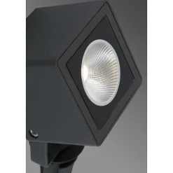 Spot De Jardin Faro Sobek Led Noir, 1 Lumiere