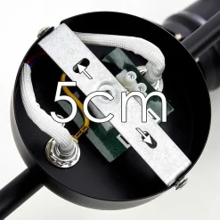 Spot De Plafond Lichinga Noir, 4 Lumieres