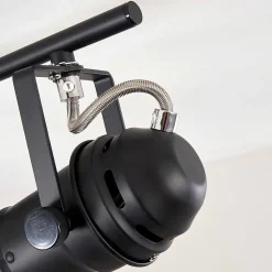 Spot De Plafond Lichinga Noir, 4 Lumieres