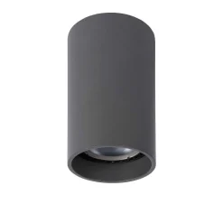 Spot De Plafond Lucide Delto Led Gris, 1 Lumiere