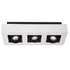 Spot De Plafond Lucide Xirax Led Blanc, 3 Lumieres