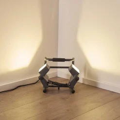 Spot D'Exterieur Dyndved Led Gris, 2 Lumieres