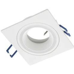 Spot Encastrable Eglo Carosso Blanc, 1 Lumiere