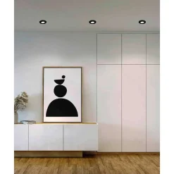 Spot Encastrable Eglo Pineda Led Noir, 3 Lumieres