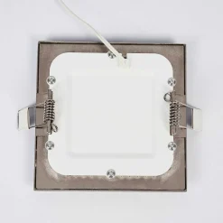 Spot Encastrable Finsrud Led Nickel Mat, 1 Lumiere