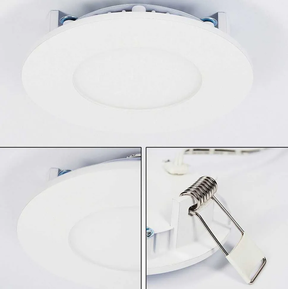 Spot Encastrable Finsrud Led Blanc, 1 Lumiere