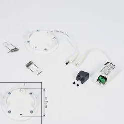 Spot Encastrable Finsrud Led Blanc, 1 Lumiere