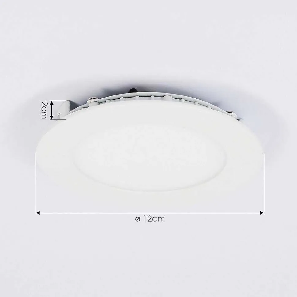 Spot Encastrable Finsrud Led Blanc, 1 Lumiere