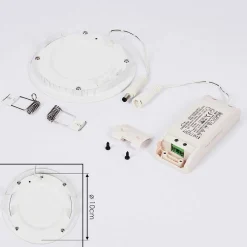 Spot Encastrable Finsrud Led Blanc, 1 Lumiere