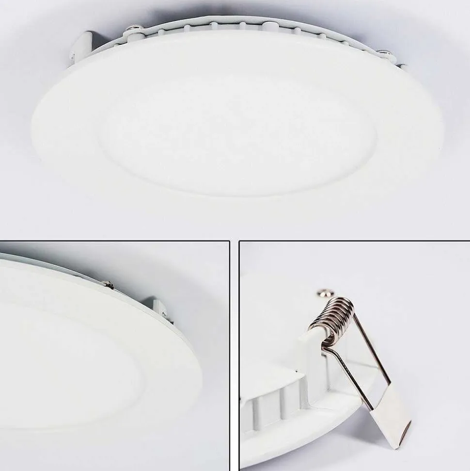 Spot Encastrable Finsrud Led Blanc, 1 Lumiere