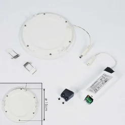 Spot Encastrable Finsrud Led Blanc, 1 Lumiere