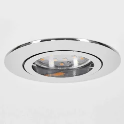 Spot Encastrable Kerrouan Led Chrome, 1 Lumiere