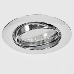 Spot Encastrable Vibersviller Led Chrome, 1 Lumiere