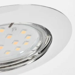 Spot Encastrable Vibersviller Led Chrome, 1 Lumiere