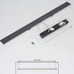 Suspension Aduard Led Anthracite, 2 Lumieres