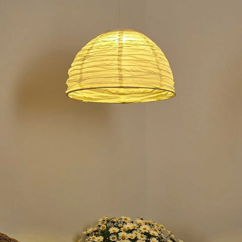 Suspension Augusta Led Creme, 1 Lumiere